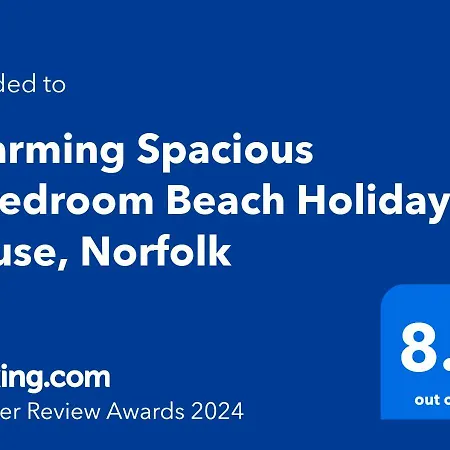 Charming Spacious 3-Bedroom Beach Holiday House, Norfolk Hemsby Exterior photo